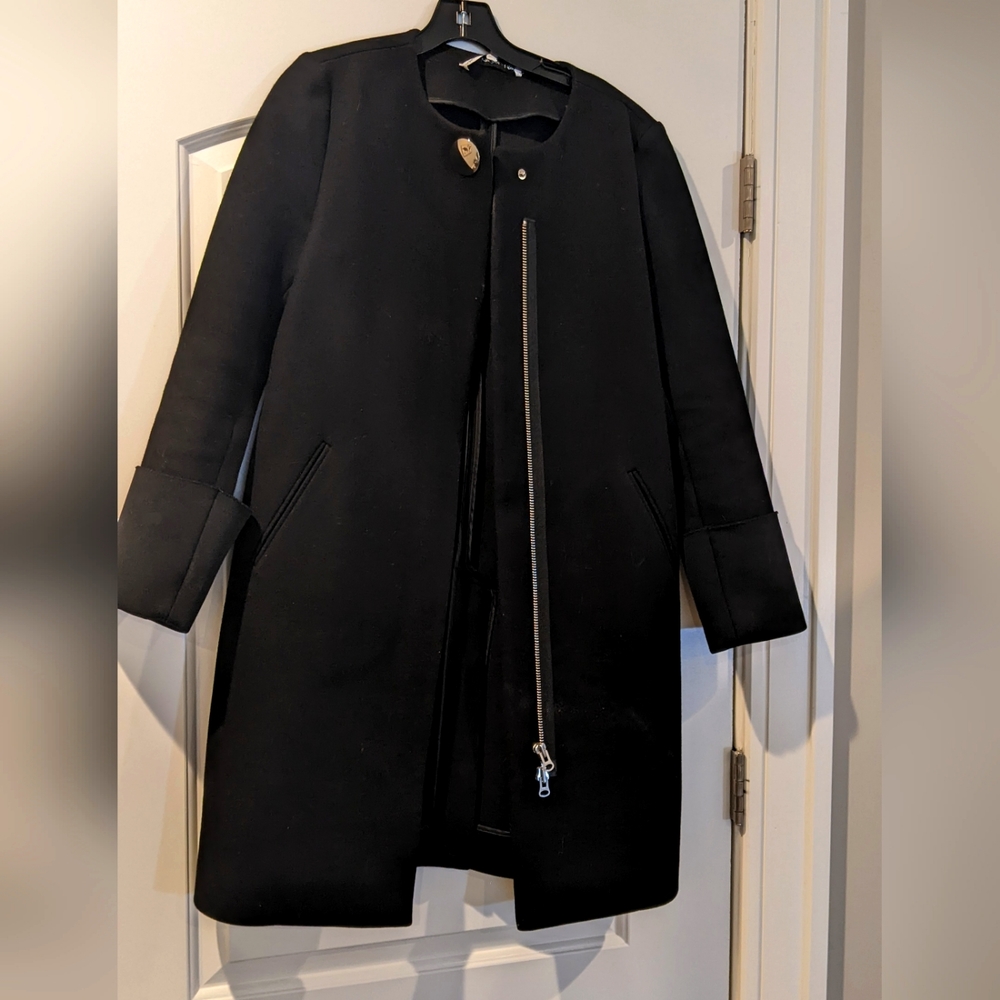 Like New & Other Stories Black Wool Coat
